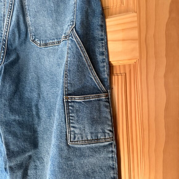 Universal Thread High-waisted Wide Leg Carpenter Work Jeans 14/32R - Picture 4 of 14